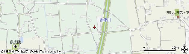 栃木県栃木市新井町261周辺の地図