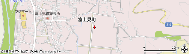 栃木県佐野市富士見町周辺の地図