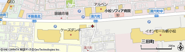 株式会社さくらホーム　小松支店周辺の地図