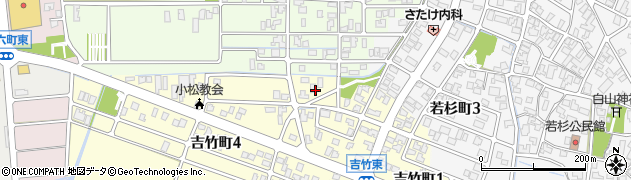 石川県小松市吉竹町（た）周辺の地図