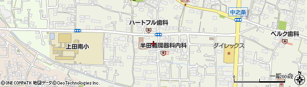 ブラボー美容室上田原店周辺の地図