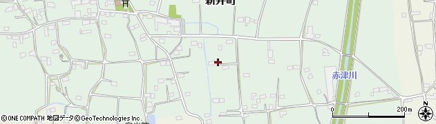 栃木県栃木市新井町239周辺の地図