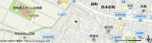 石川県小松市向本折町未179周辺の地図