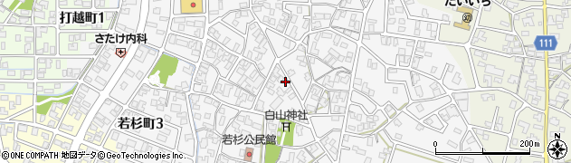 石川県小松市若杉町リ193周辺の地図