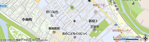 ルリ美容室　新宿三丁目店周辺の地図