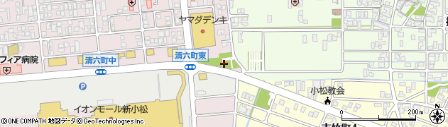 石川県小松市沖町ニ周辺の地図