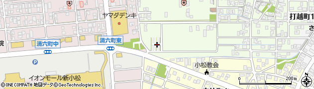 石川県小松市打越町丁周辺の地図