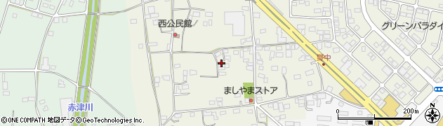 栃木県栃木市野中町350周辺の地図