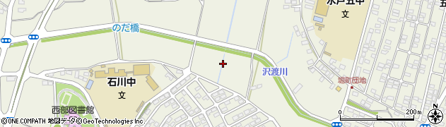 沢渡川周辺の地図