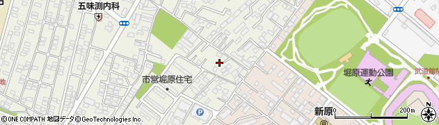 茨城県水戸市堀町2102周辺の地図
