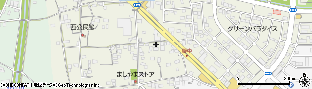 栃木県栃木市野中町214周辺の地図