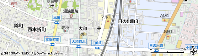 石川県小松市土居原町510周辺の地図