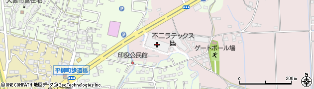 不二ラテックス株式会社　栃木工場周辺の地図
