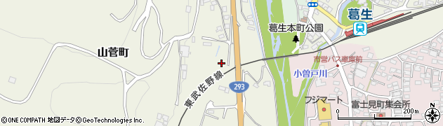 栃木県佐野市山菅町3309周辺の地図