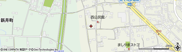 栃木県栃木市野中町393周辺の地図