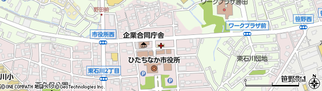 ミニストップひたちなか東石川店周辺の地図