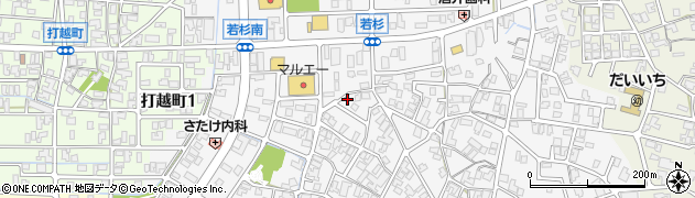 石川県小松市若杉町リ14周辺の地図