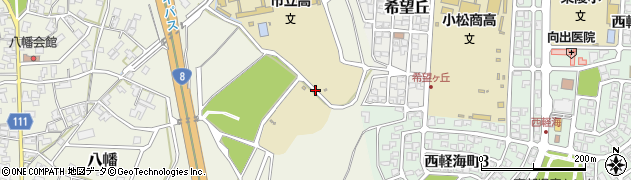 石川県小松市八幡（丙）周辺の地図