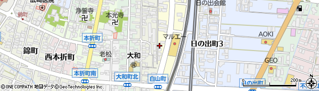 石川県小松市土居原町508周辺の地図