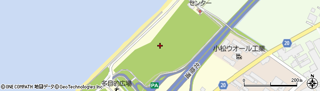 石川県小松市日末町メ周辺の地図