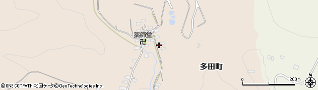 栃木県佐野市多田町2721周辺の地図
