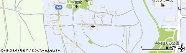 栃木県真岡市寺内129周辺の地図