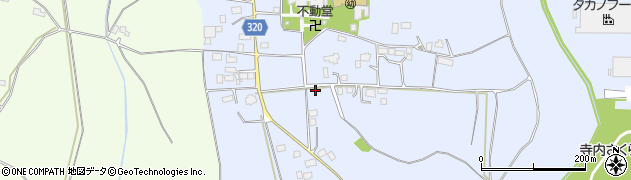 栃木県真岡市寺内121周辺の地図