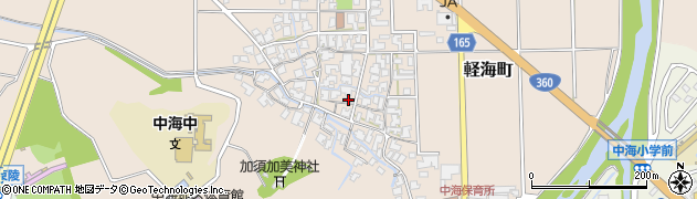 石川県小松市軽海町ヲ88周辺の地図
