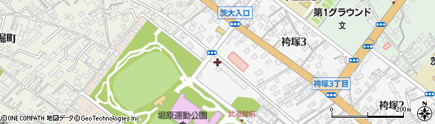 茨城交通株式会社　本社観光課周辺の地図