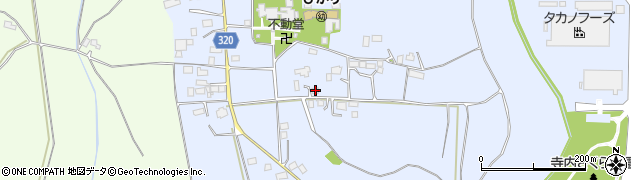 栃木県真岡市寺内109周辺の地図