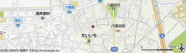 石川県小松市八幡（庚）周辺の地図