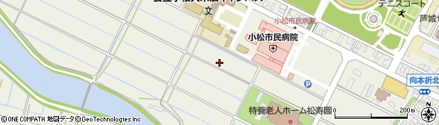石川県小松市向本折町ヘ周辺の地図