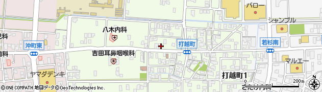 石川県小松市打越町乙13周辺の地図