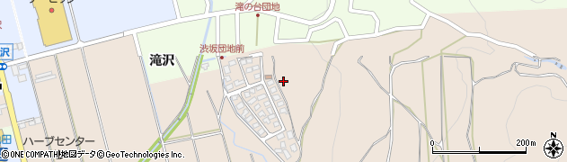 長野県池田町（北安曇郡）会染周辺の地図
