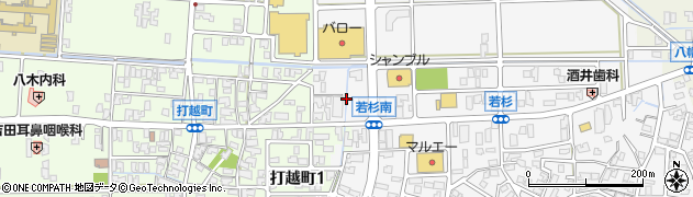 石川県小松市若杉町（ハ）周辺の地図
