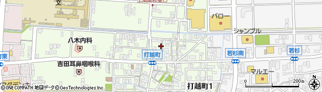 石川県小松市打越町乙44周辺の地図