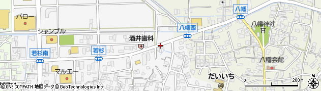 石川県小松市若杉町ニ周辺の地図