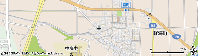 石川県小松市軽海町ヲ86周辺の地図