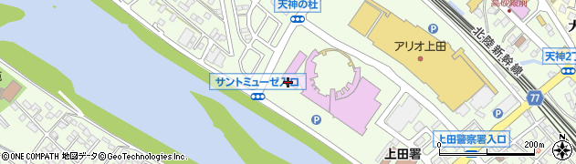 上田市立美術館周辺の地図