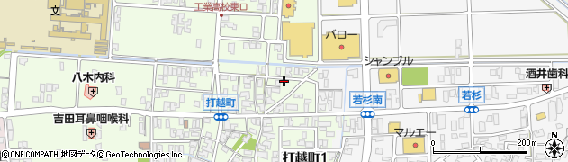 石川県小松市打越町乙83周辺の地図