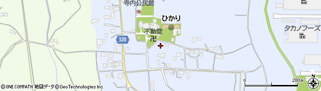 栃木県真岡市寺内111周辺の地図