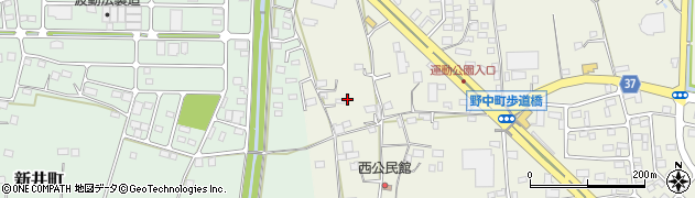栃木県栃木市野中町420周辺の地図