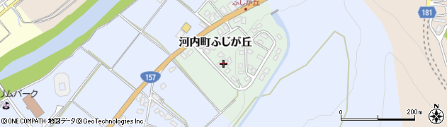 石川県白山市河内町ふじが丘30周辺の地図