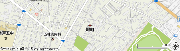 茨城県水戸市堀町1104周辺の地図
