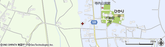 栃木県真岡市寺内280周辺の地図