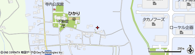 栃木県真岡市寺内79周辺の地図