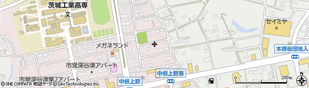 茨城県ひたちなか市中根889周辺の地図