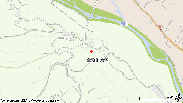 〒370-3403 群馬県高崎市倉渕町水沼の地図