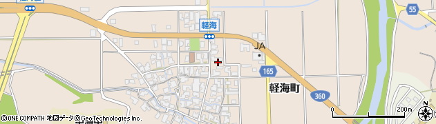 石川県小松市軽海町（ウ）周辺の地図