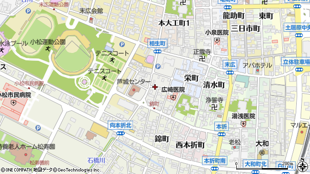 〒923-0946 石川県小松市相生町の地図
